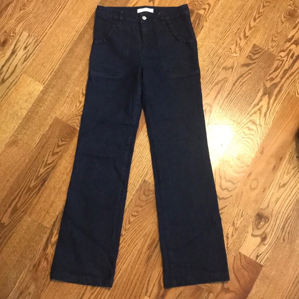 SeebyChloe high rise flare